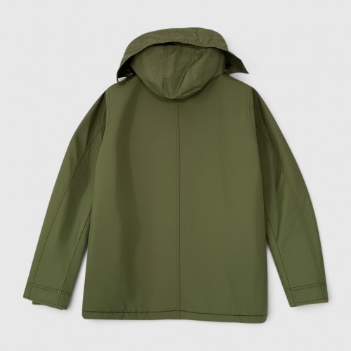 Ανδρικό Χακί Parka Μπουφάν με Κουκούλα / Pre-Owned